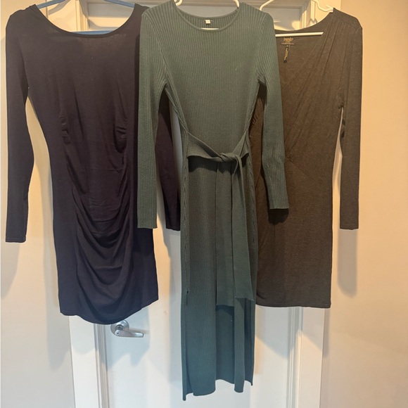 Set of 3 Fall Women’s Sweater Dresses - Picture 1 of 5